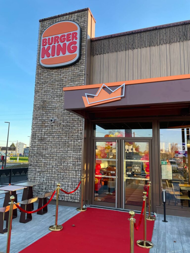Lancement du restaurant Burger King à Bourg-en-Bresse